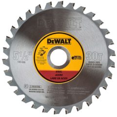 HOJA DE SIERRA PARA CORTAR METALES FERROSOS DE 5-1/2 PULG. Y 30 DIENTES